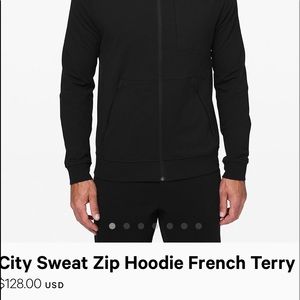Brand new with tag lululemon city sweat zip